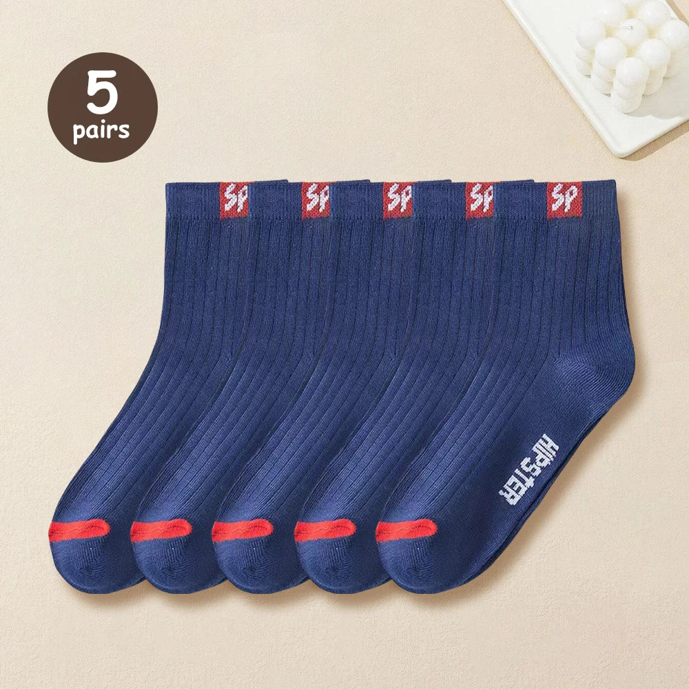 Men's Breathable Sports Socks (5–20 Pairs)