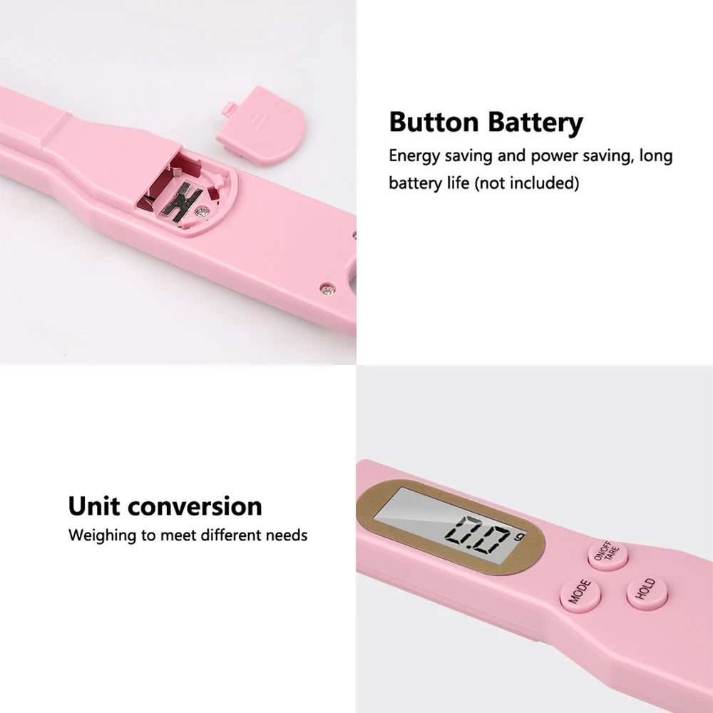Digital Measuring Spoon Scale (0.1–500g)