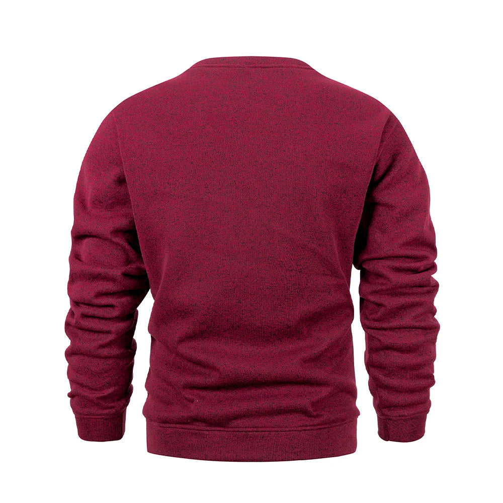 Men's Fleece-Lined Thermal Sweatshirt