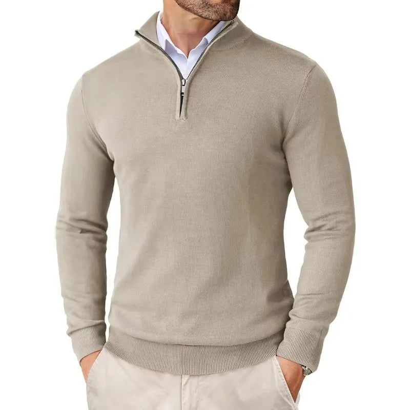 Men's Lightweight Quarter-Zip Sweater