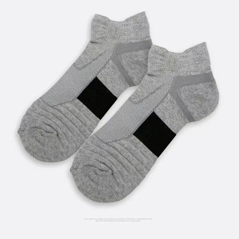 Cushioned Mesh Athletic Socks (3 Pairs)