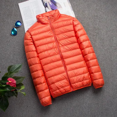 Men's Lightweight Hooded Down Jacket