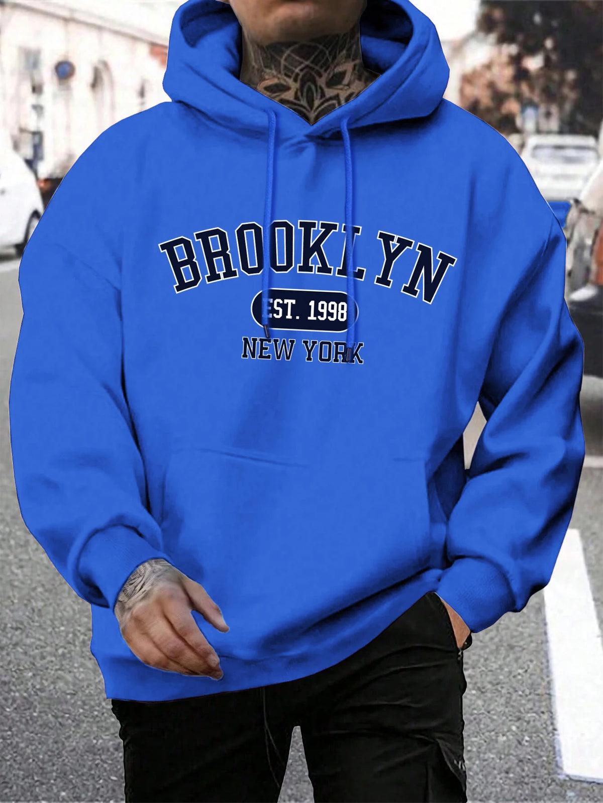 Men's Brooklyn Print Hoodie