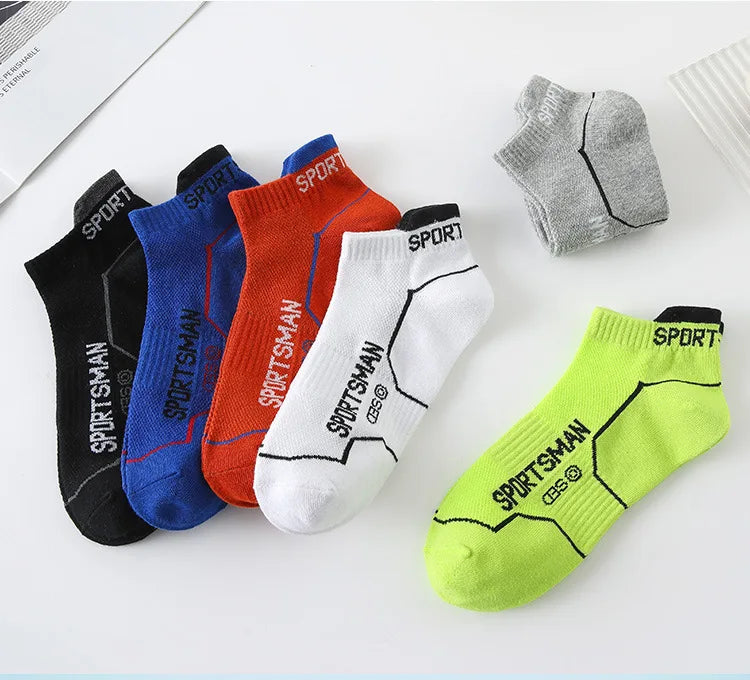 Men's Breathable Mesh Sports Socks (6 Pairs)