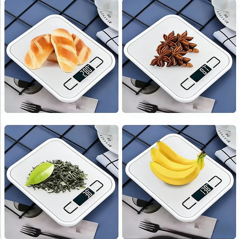Digital Kitchen Scale with LED Display (5/10kg)