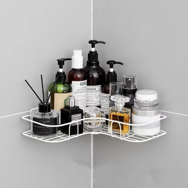 No-Drill Corner Shower Caddy Shelf