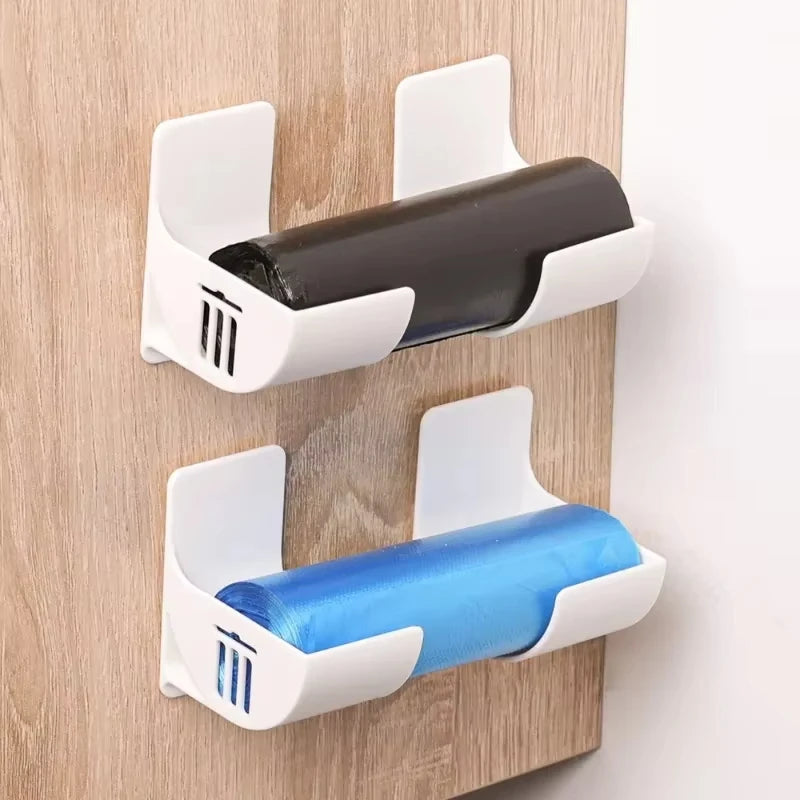 Wall-Mounted Trash Bag Holder & Dispenser