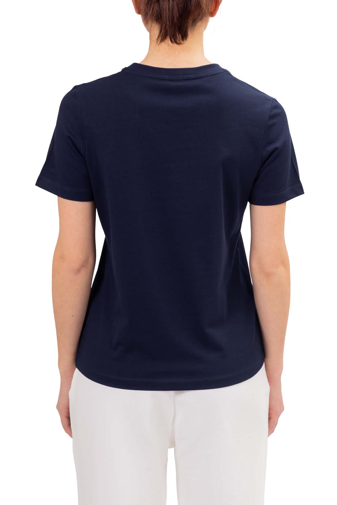 TOMMY HILFIGER - T-shirt donna regular con logo  - Taglia XL-6