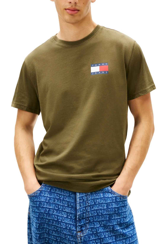 TOMMY JEANS - Men's slim logo T-shirt  - Size XL-0