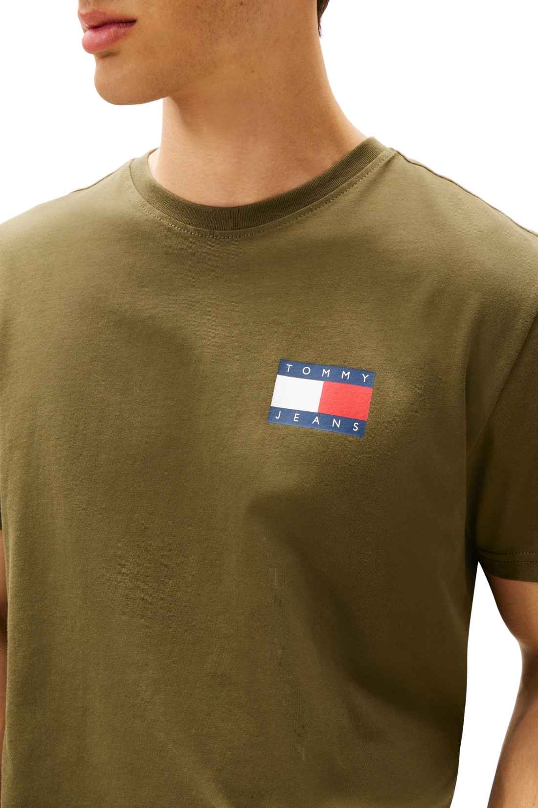 TOMMY JEANS - Men's slim logo T-shirt  - Size XL-2