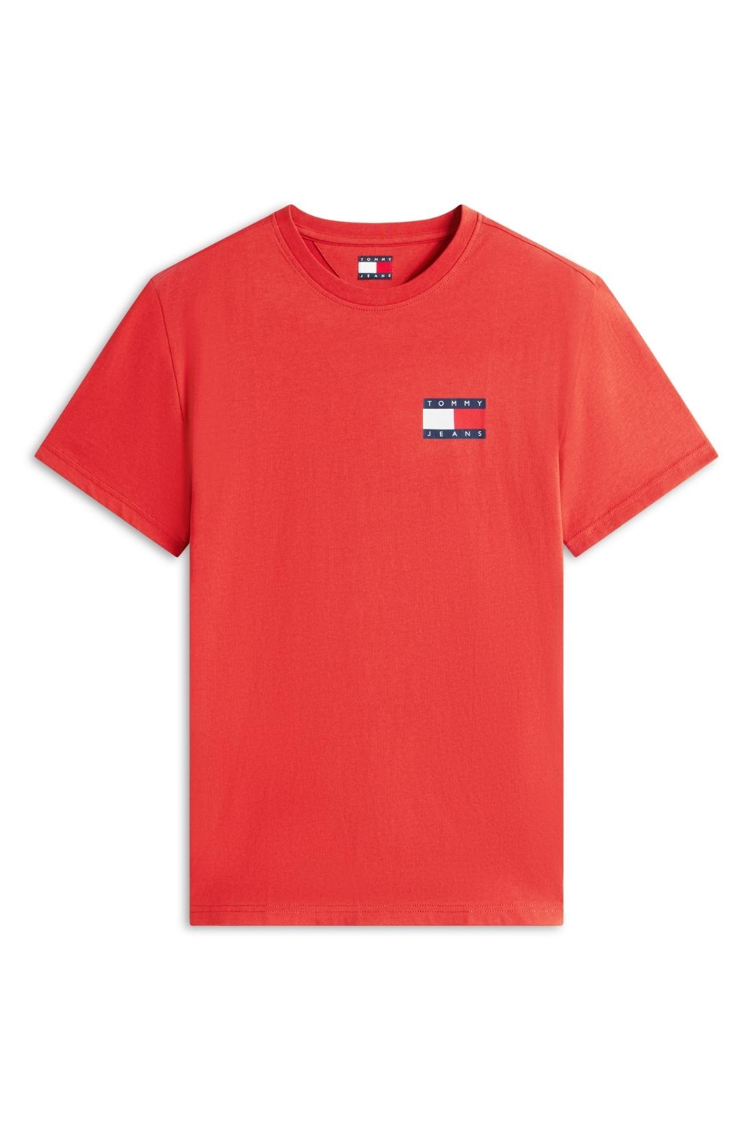 TOMMY JEANS - Men's slim logo T-shirt  - Size XL-4