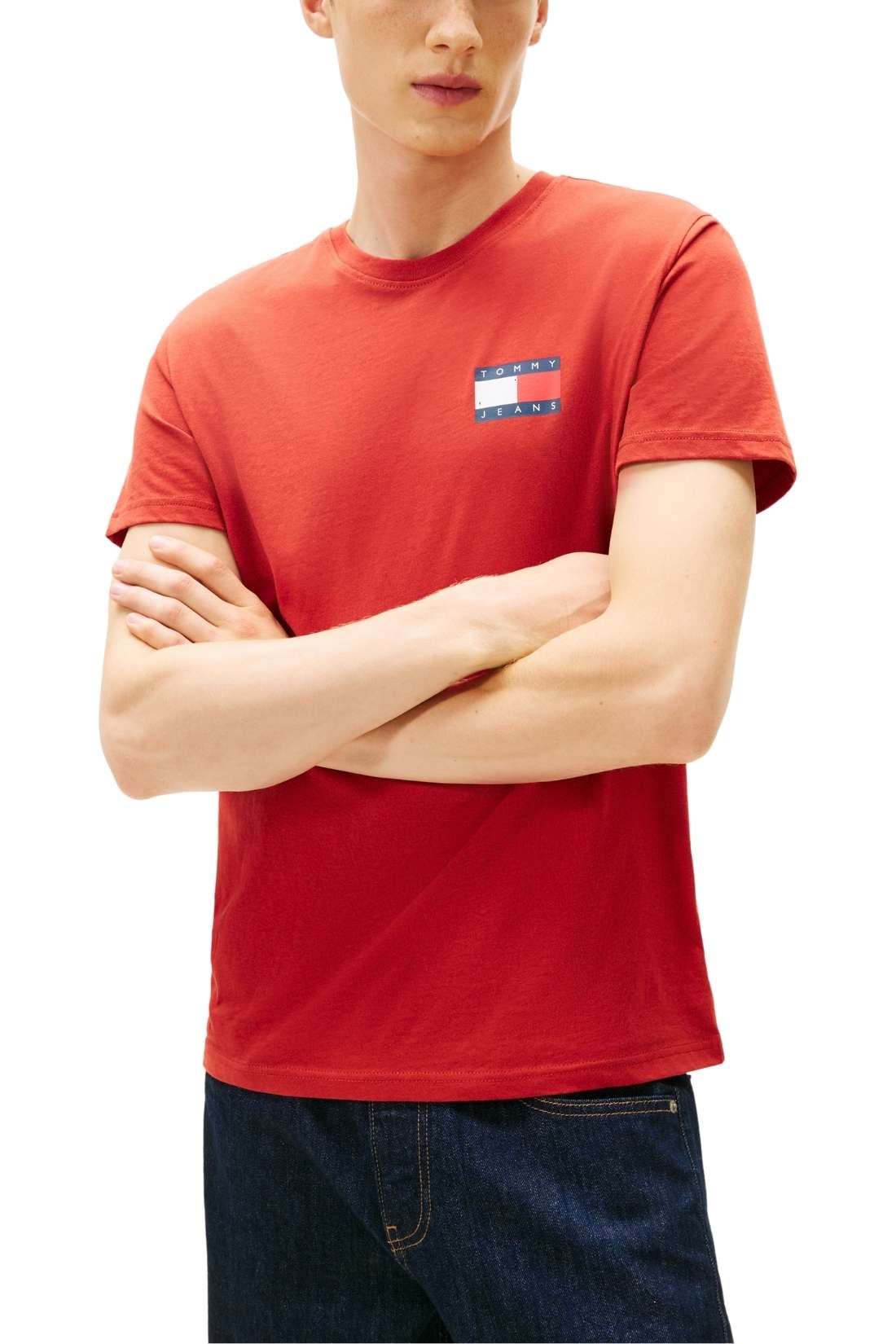 TOMMY JEANS - Men's slim logo T-shirt  - Size XL-3