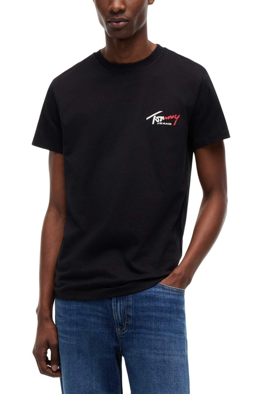 TOMMY JEANS - T-shirt uomo regular con logo  - Taglia 3XL-0