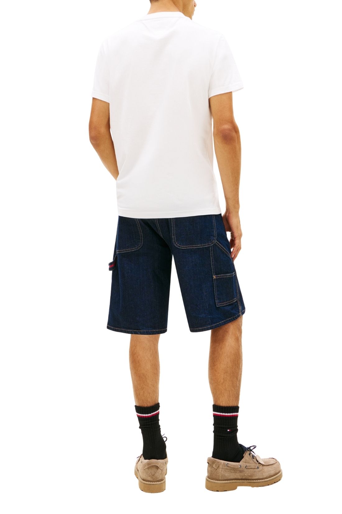 TOMMY JEANS - T-shirt uomo regular con logo  - Taglia 3XL-5